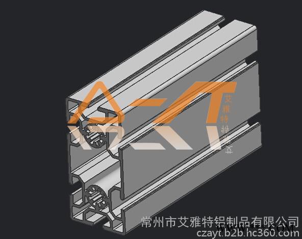 常州工业铝型材   流水线框架图2