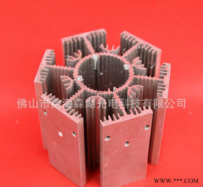 异型太阳花散热器 铝型材图1