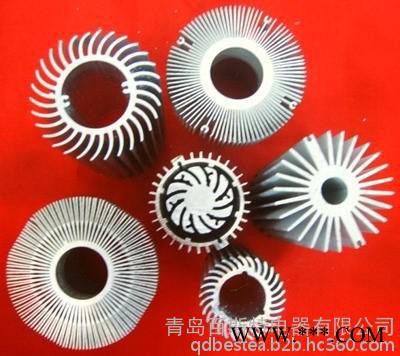 供应best001 家电铝型材深加工散热片 喷砂 拉丝 阳极氧化 机加工 铝型材拉手把手图2