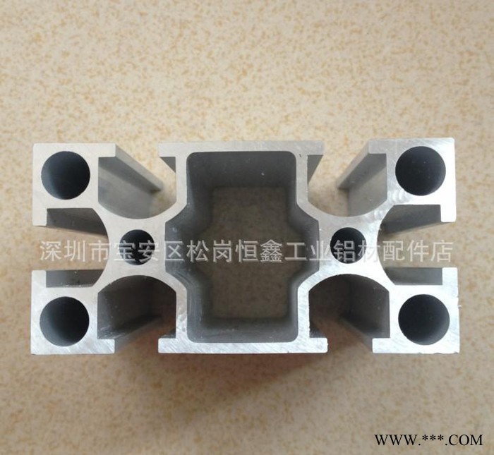 耐磨高强度铝型材 电子电器生产线铝型材图2