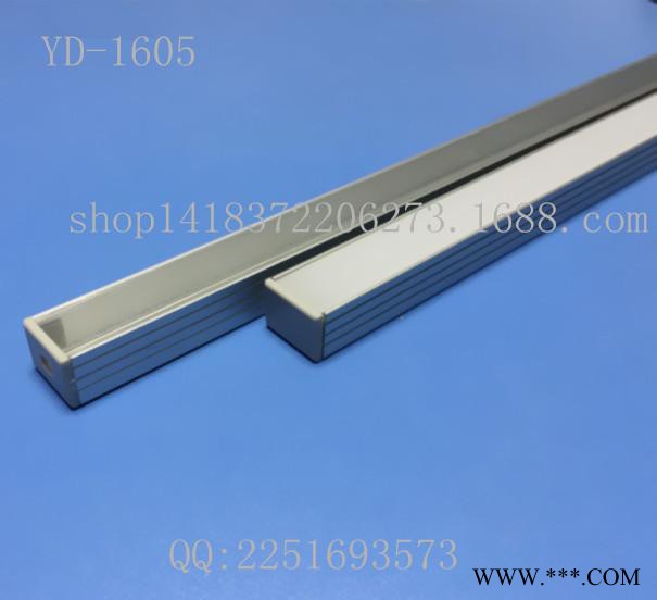 铝型材，LED灯条铝槽，硬灯条铝外壳18mmX13mm图1
