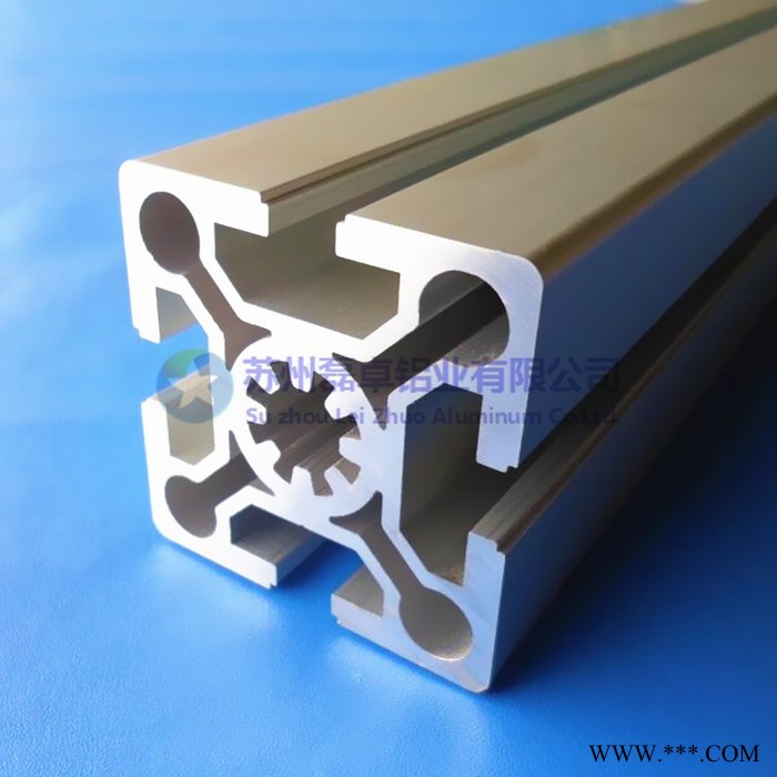 苏州磊卓铝业**工业流水线铝型材5050欧标重型铝合金型材工作台型材LZ-8-5050W图2