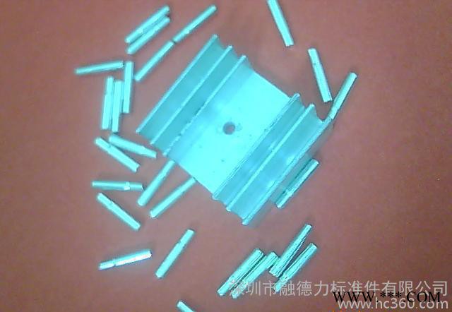 铝型材散热片插针图1