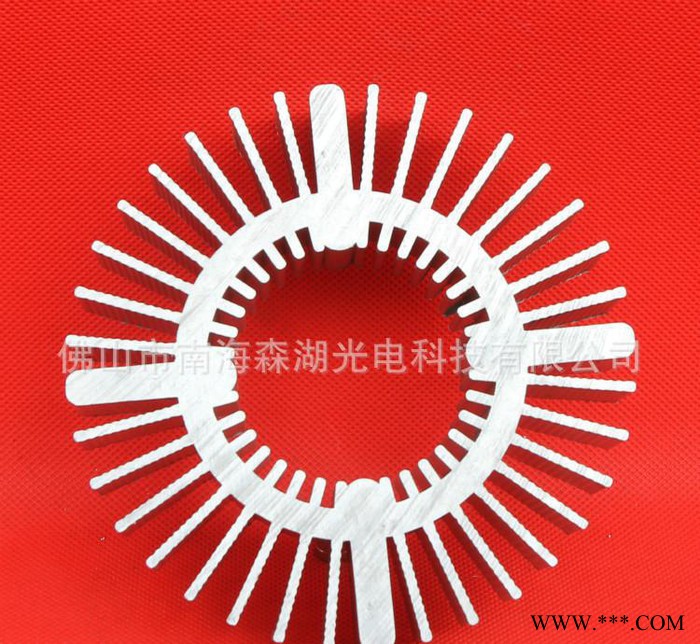 太阳花铝型材散热器 可定制图1