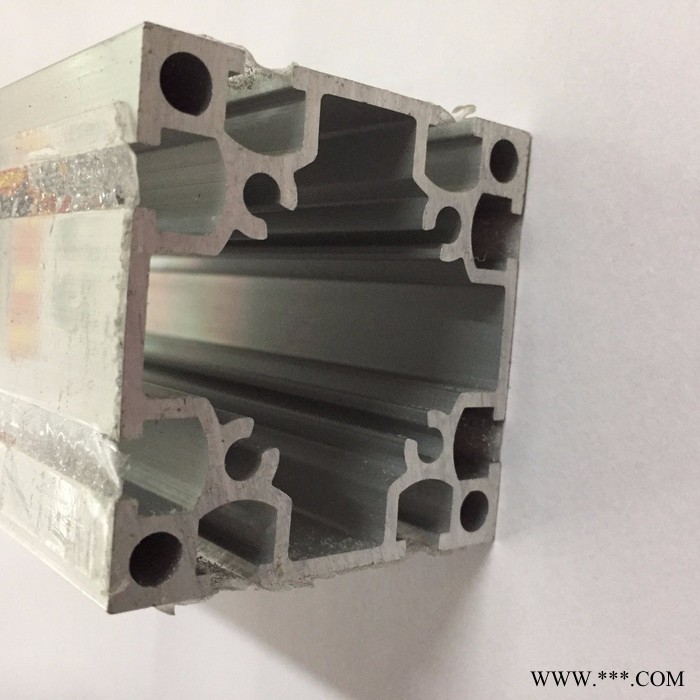 韵吉铝业6063 铝合金工业型材散热器铝型材流水线铝方管图1