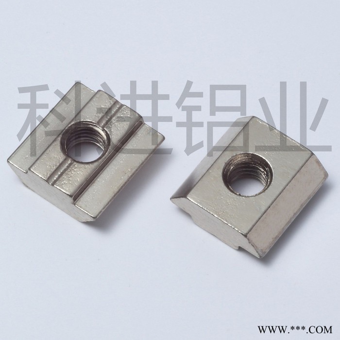 铝型材45系列专用H型滑块螺母,T型预置加厚螺母,铝型材配件图2
