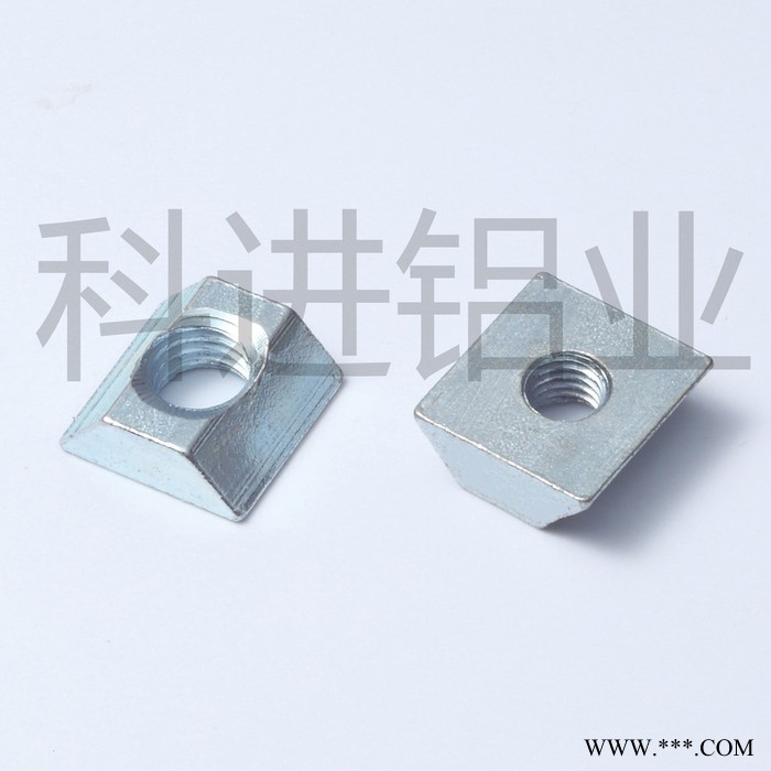 铝型材45系列专用H型滑块螺母,T型预置加厚螺母,铝型材配件图4