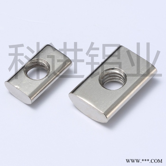 铝型材45系列专用H型滑块螺母,T型预置加厚螺母,铝型材配件图7