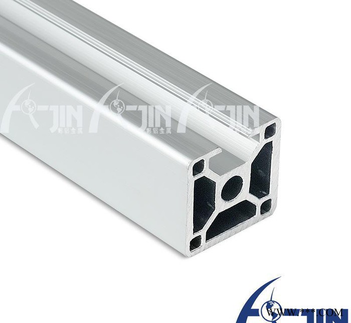 有现货6063-T5工业自动化流水线欧标三边封上海铝型材30图3