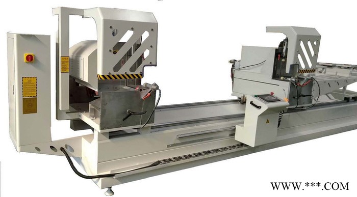 华兴数控 铝型材切割工具HLJZ2CNC-550X4200数控精密双头锯图2