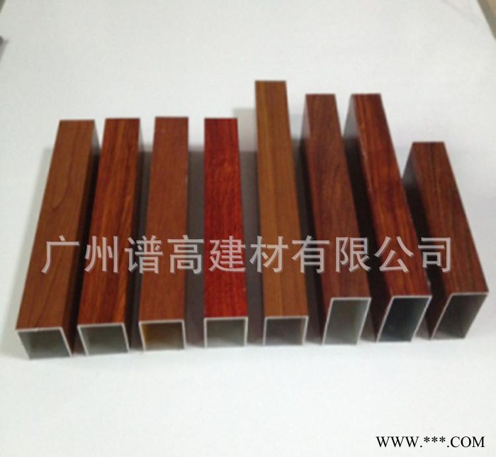 铝合金型材折弯定制生产 异型铝方通铝型材 木纹型材铝方通图2