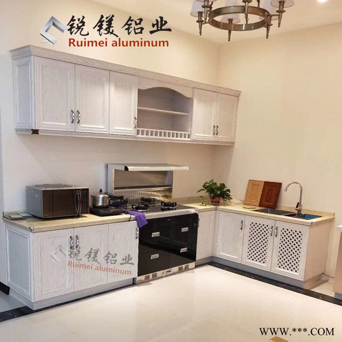 **全铝家具 全铝橱柜 吊柜地柜定制 铝型材供应图2