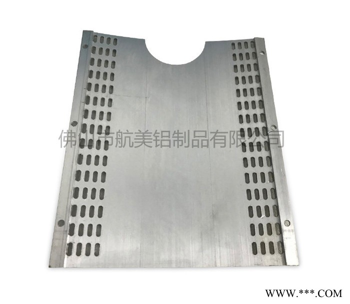 厂家定制加工电子散热板铝型材 汽车电子散热板铝型材数控加工图2