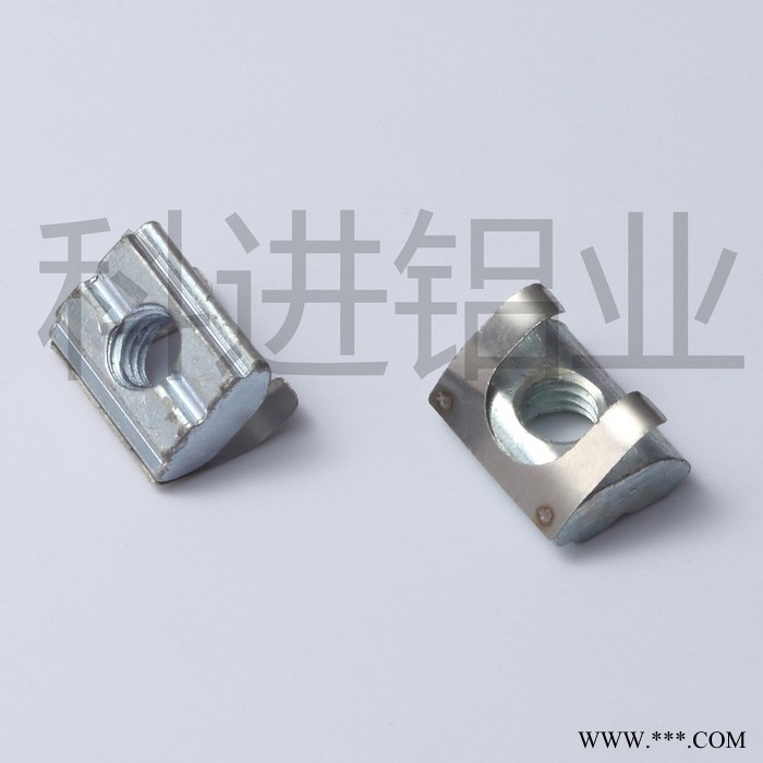 弹珠螺母M8欧标铝型材40系列弹性定位螺母 防滑带钢珠螺母铝型材配件图4