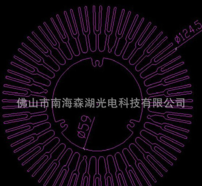 销售 铝型材散热器 LED合金散热器 欢迎订购!图1