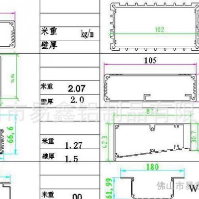 防水控制器外壳 电源盒铝型材 深圳电子产品铝外壳生产