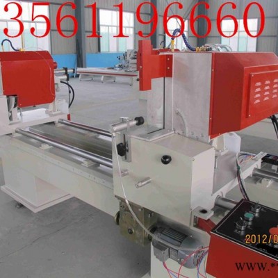 供应LJ450*3700型铝型材双头切割锯、铝门窗幕墙加工设备，铝型材双头切割机械 铝型材切割锯