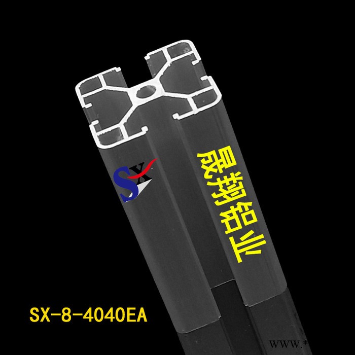 4040欧标工业铝型材流水线输送机机器人光伏支架鱼缸办公隔断设备外罩防护围栏图2
