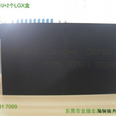 供应金臻1U铝型材插入式（LGX）波分设备机箱，铝合金机箱