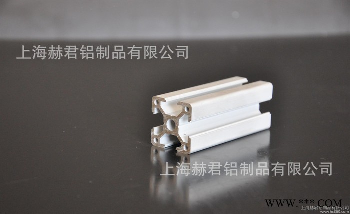 有现货 可6063-T5工业自动化流水线欧标圆孔铝型材3030图1