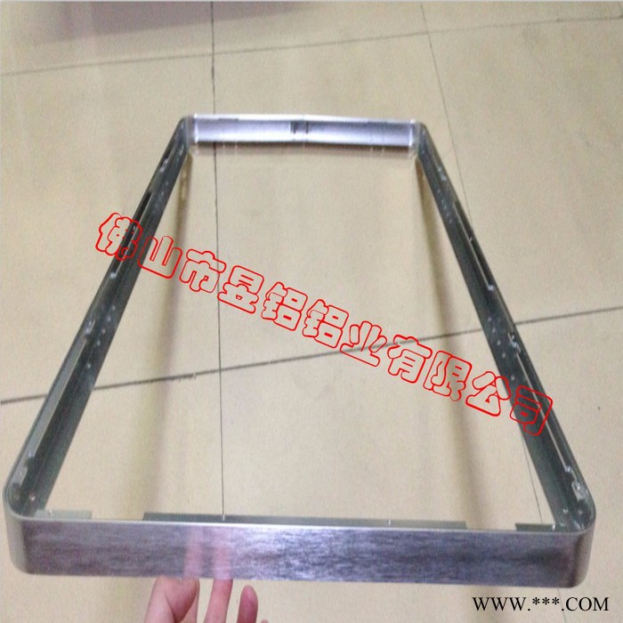供应佛山铝合金型材 6063边框铝合金型材 折弯焊接铝型材