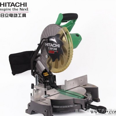 日立界铝机C10FCH2 10寸斜断锯 钢铝型材切割机152