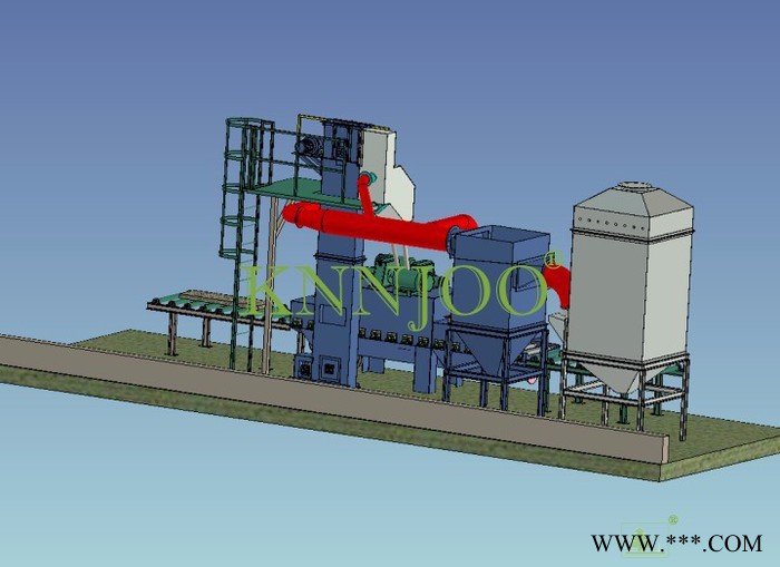 淳九/KNNJOO QH69系列 石材、铝型材辊道抛丸机图2