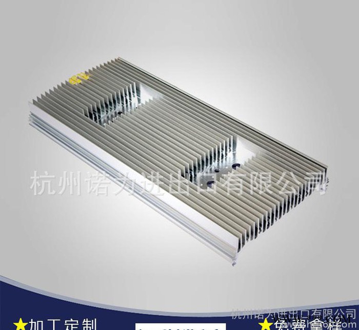 汽车功放散热型材 LED灯具梳子散热器铝材  浙江铝型材图3
