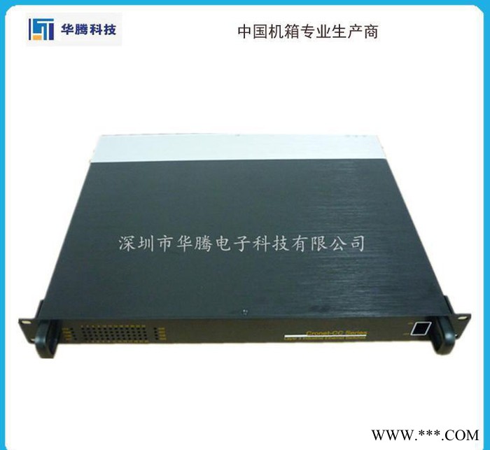 1U铝合金机箱 卧式机箱 铝型材机箱工控服务器加工定制图3