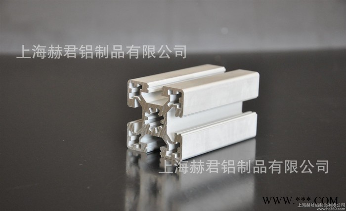 有现货可6063-T5工业自动化流水线欧标铝型材4545重型