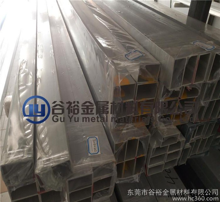 铝合金方管/扁通/型材/铝管60*25*1.2mm 矩形管/铝扁通空心铝方管铝型材可定制切割详情来电咨询图3