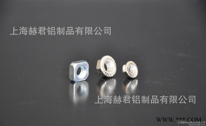 铝型材配件 不锈钢或碳钢法兰螺母 规格齐全 价格优惠图2