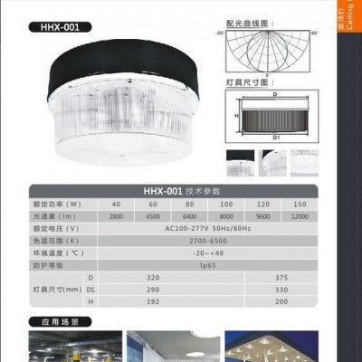 现代简约无极灯吸顶灯 办公室加油站圆形亚克力 厨房餐厅过道新品