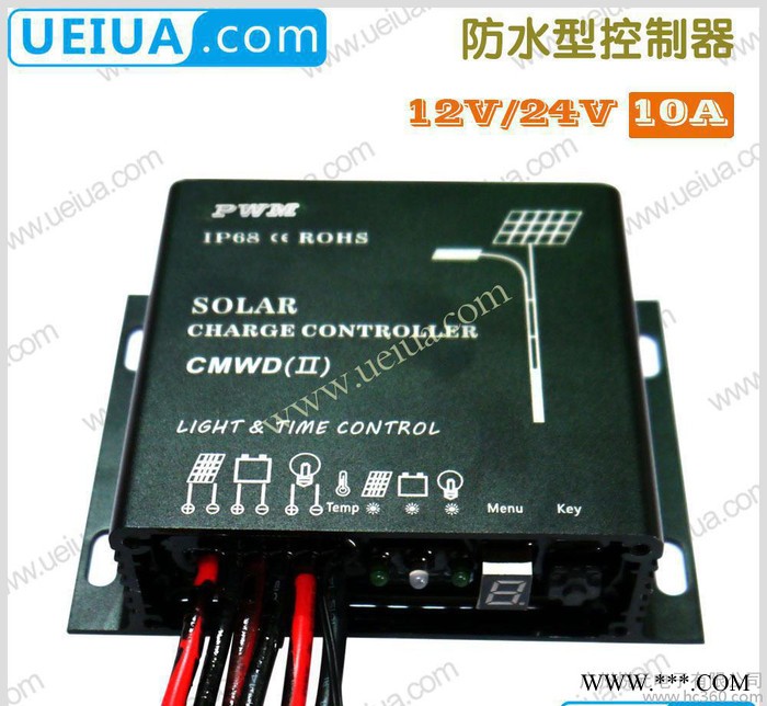 高品质  防水 光时控路灯控制器 灯具配附件LED智能显示控制器图1