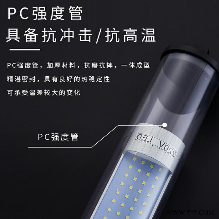 庆云金奥定制LED机床工作灯CNC数控车床灯管型荧光灯LED防水防爆工作灯图2