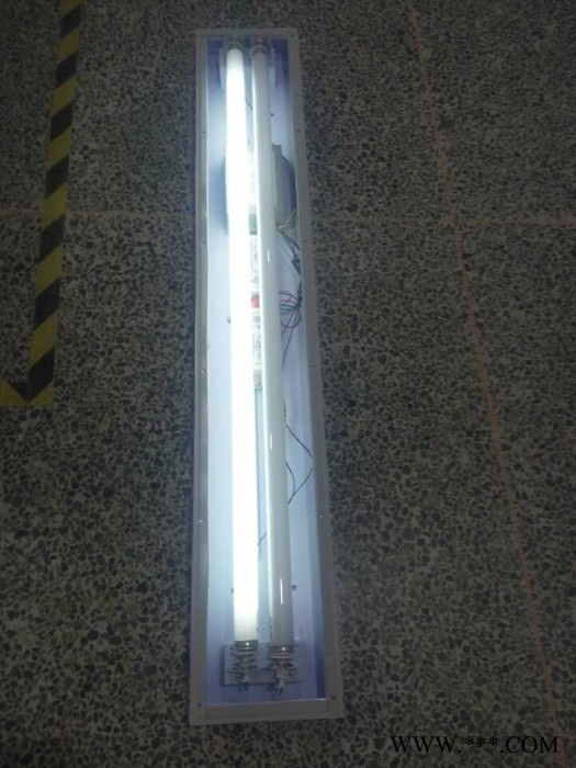 生产BHY-2X36W防爆洁净荧光灯吸顶式 单脚灯管 可带应急90分钟图3