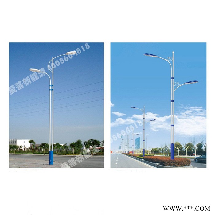 常年生产销售6-12M道路灯 150W/400W高压钠灯/金卤灯/无极灯光源 专业路灯厂家供货 多款型可选 道路灯批发图2