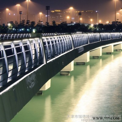 LED灯护栏 防撞立柱 护栏灯管 咨询电话 天津瑞德隆