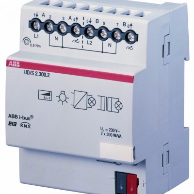 ABB i-bus UD/S 2.300.2   白炽灯调光驱动器  智能家居 灯控制器**