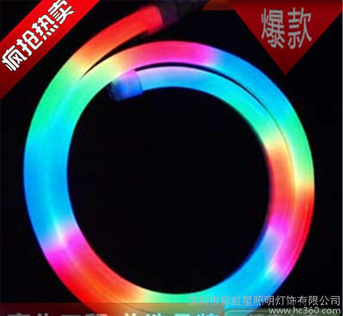 led迷你柔性霓虹灯 贴片灯带3528高压防水 品**图3