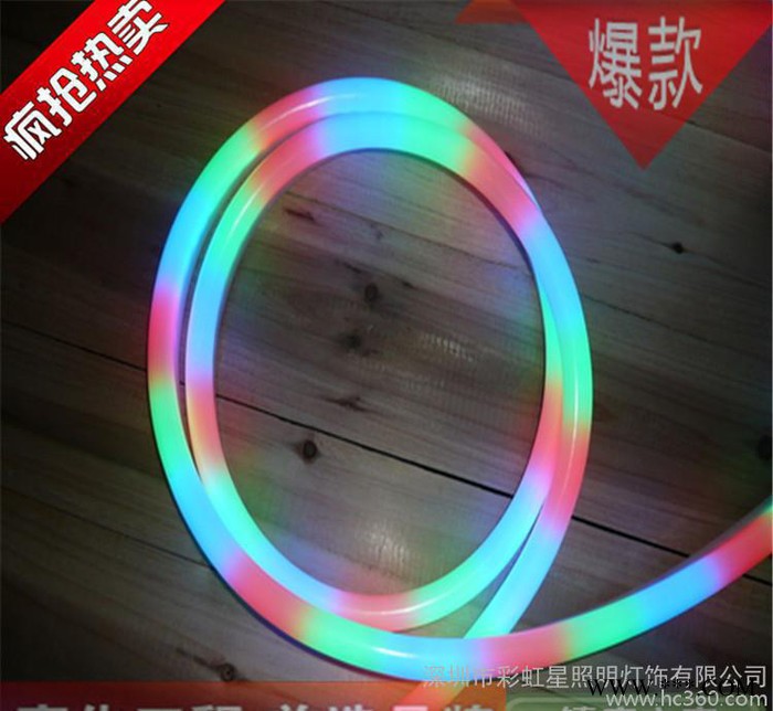 led迷你柔性霓虹灯 贴片灯带3528高压防水 品**图2