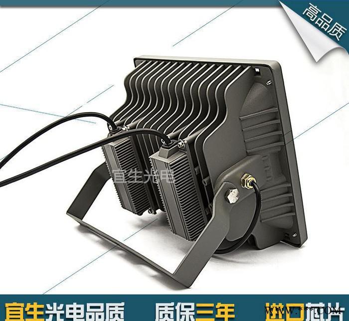 宜生光景批发散光LED投光灯户外防水 100W led投光灯 广告灯工程射灯图2
