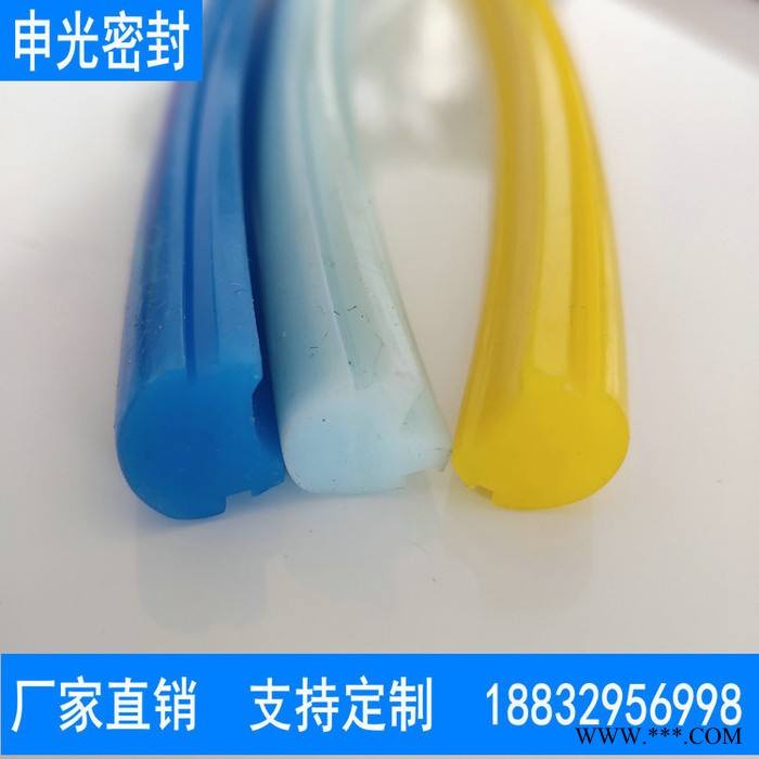 二代霓虹灯硅胶密封条 各种颜色耐高温硅胶密封条 LED灯导光密封条图5