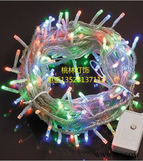 桃林LED灯串LED树灯10米100灯串灯树发光树梦幻灯光节彩灯芦苇灯闪灯喜庆新年圣诞灯装饰灯节日串灯满天星霓虹灯防水图5