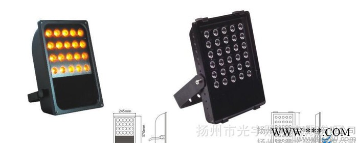 927户外泛光灯 大功率LED泛光灯 新农村建设泛光灯图2