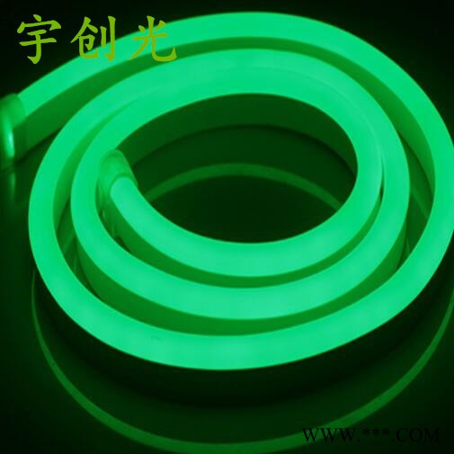 宇创光LED2835直流恒压12V粉红光霓虹灯条灯带可任意弯曲图3