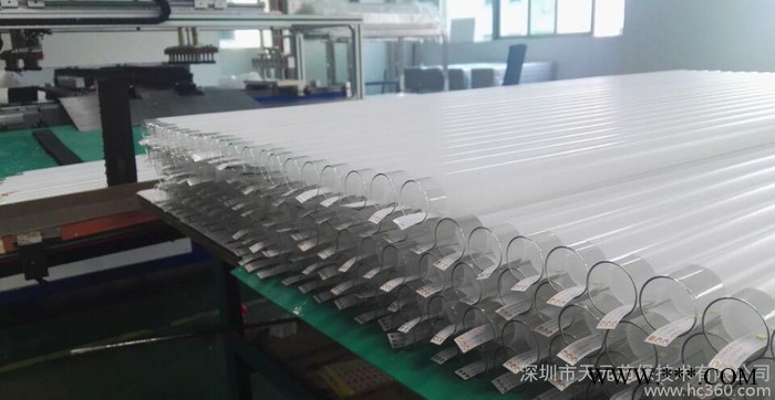led玻璃灯管外壳  led玻璃灯管堵头 LED玻璃灯管T8 led玻璃套件图1