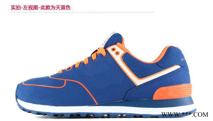 新款574NED 萤彩霓虹灯男女鞋透气情侣运动鞋复古跑鞋