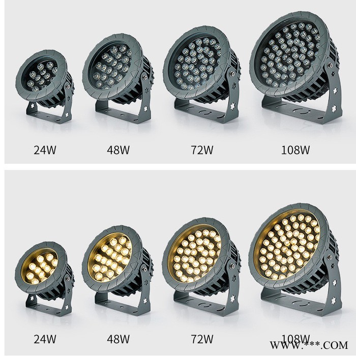 亿帆光电  led投光灯 DMX512投光灯 led照树灯 led投射灯 景观灯七彩射灯图2