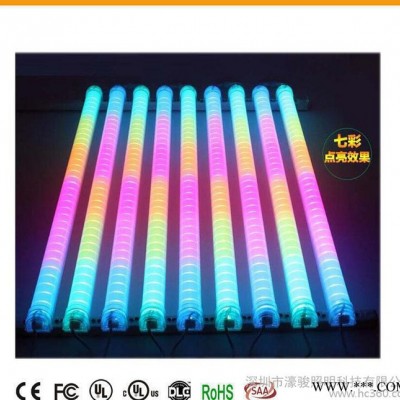 LED护栏管数码广告亮化轮廓跑马灯霓虹灯贴片单色常亮